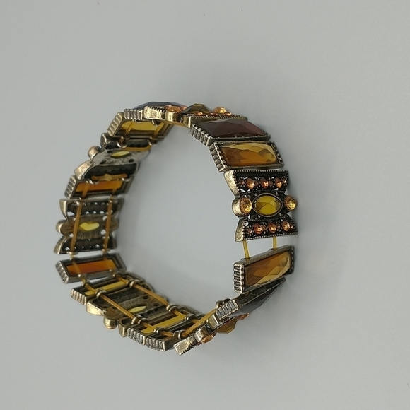 Abalone shell stretch necklace+lot of 5 bracelets - Picture 7 of 10